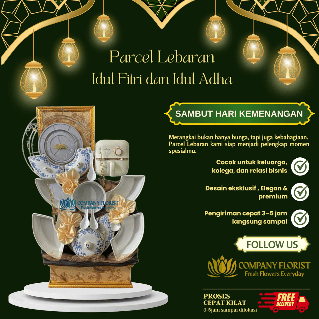 Hampers Lebaran Set Piring Keramik Marble Edition – Company Florist